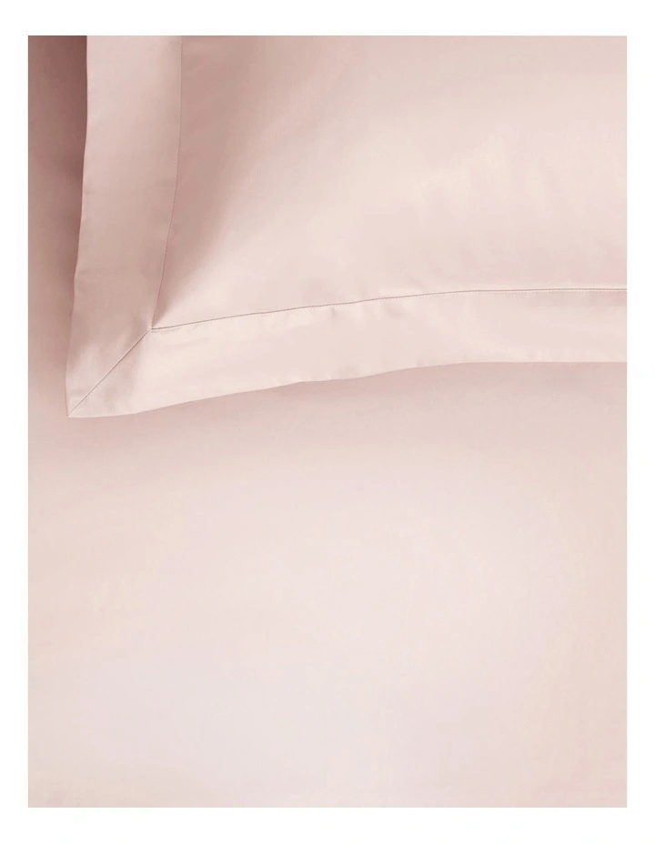 1200TC Ultimate Sateen Fitted Sheet in Shell image 2