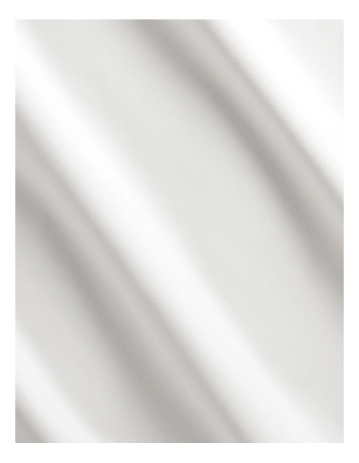 1200TC Ultimate Sateen Fitted Sheet in Snow image 3