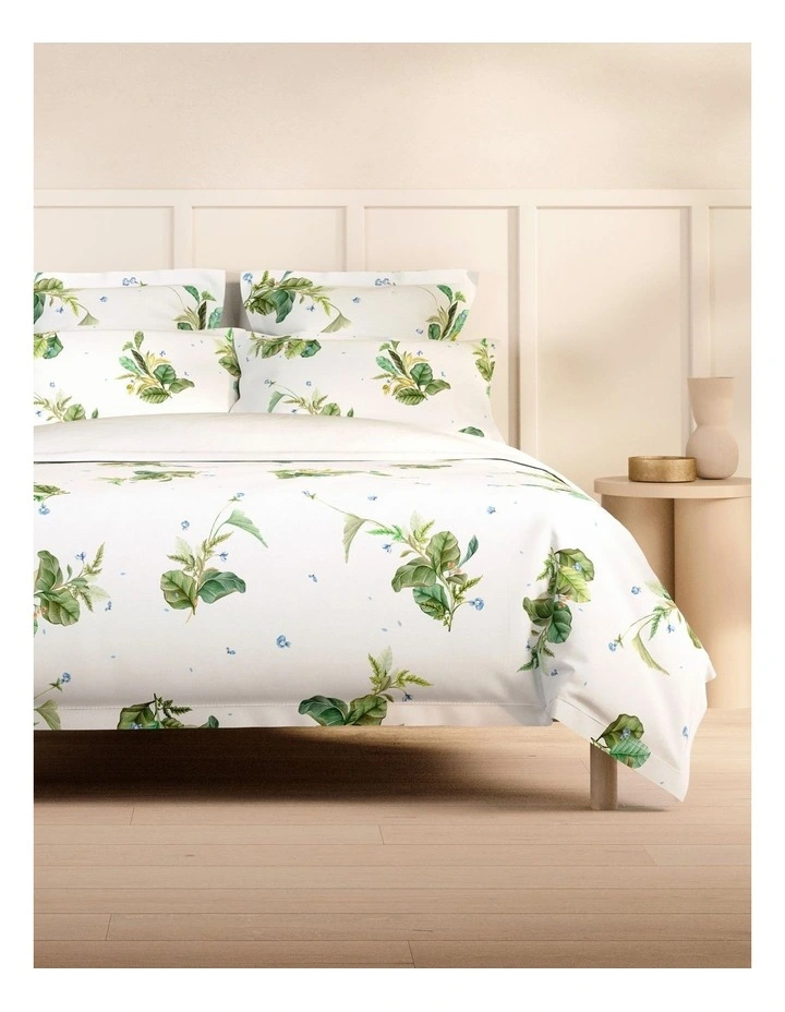 Ellerson Quilt Cover in Leaf image 1