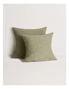 Jaymes European Pillowcase in Grove