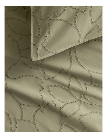 Jaymes Quilt Cover in Grove