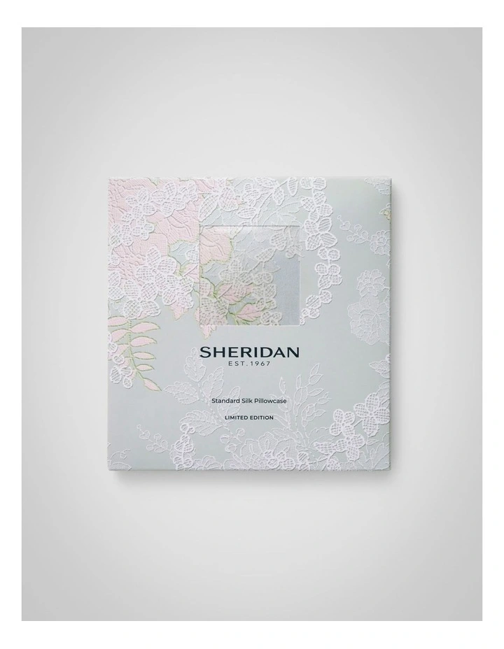 Lanham Limited Edition Standard Single Pillowcase in Pearl Grey image 2