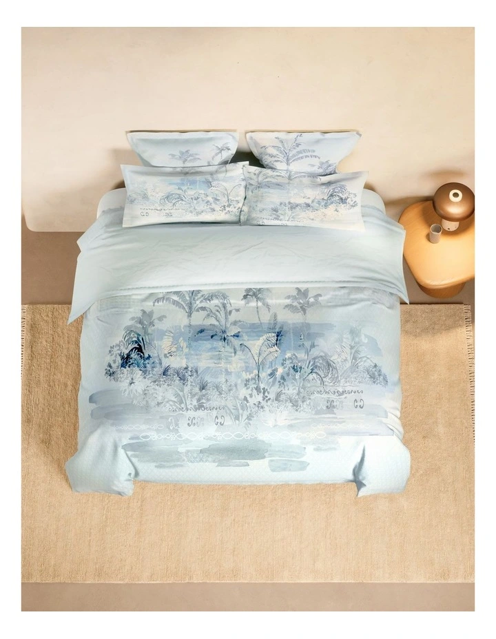 Longview Quilt Cover in Poolside image 3