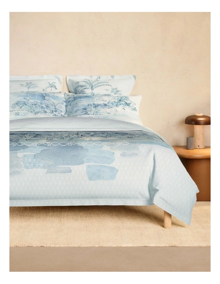 Longview Tailored Pillowcase Pair in Poolside image 2