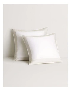 Reframed European Pillowcase in Milk Tea