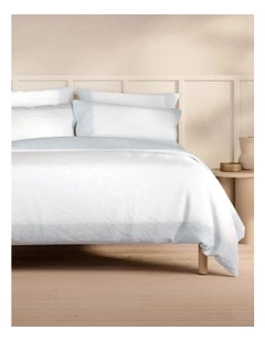 Reframed Quilt Cover in Poolside