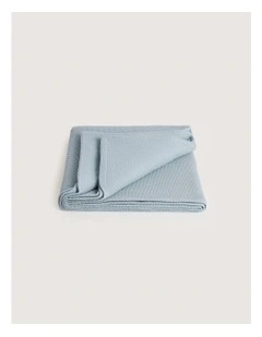 Hemsley Blanket in Ice
