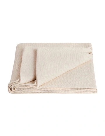 Hemsley Blanket in Meringue