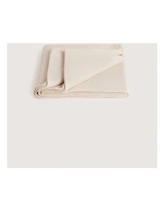 Hemsley Blanket in Meringue
