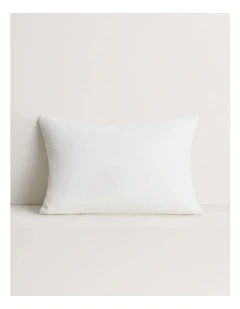 Adman Breakfast Cushion in White