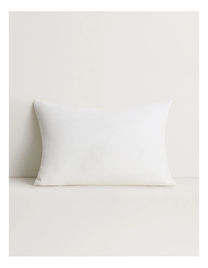 Adman Breakfast Cushion in White image 1