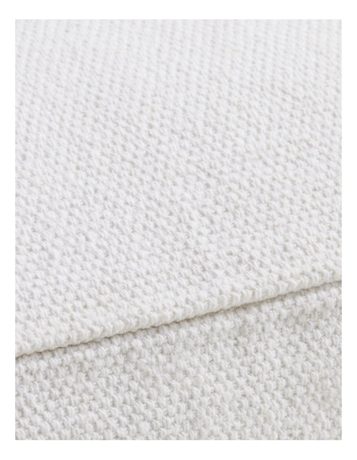 Adman Breakfast Cushion in White image 2