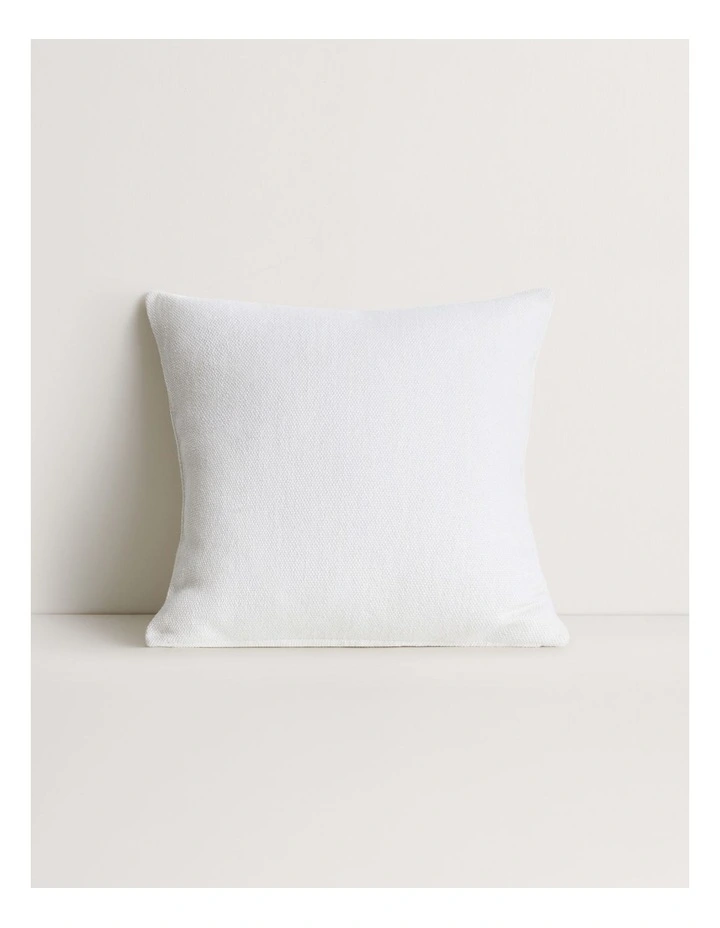 Adman Square Cushion in White image 1