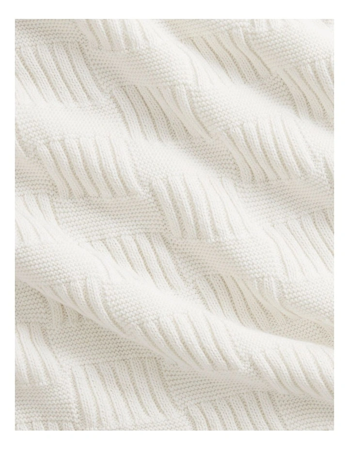 Carden Throw in Salt image 2