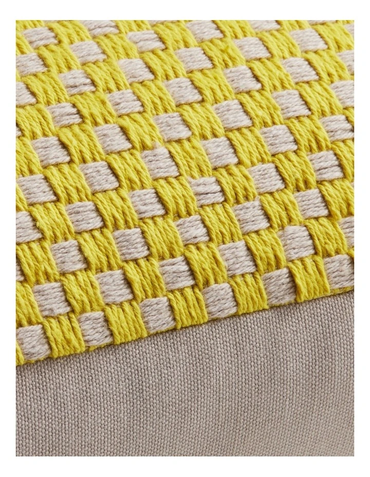 Kitt Square Cushion in Sunlight image 3