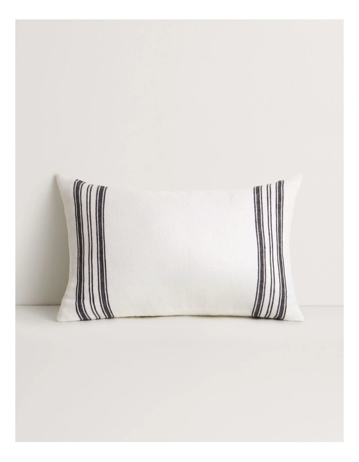 Sano Linen Breakfast Cushion in Salt image 1