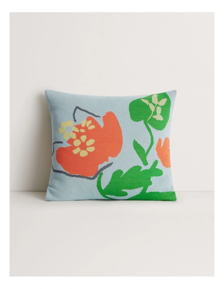 Stellsa Bloom Square Cushion in Multi image 1