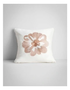 Tilda Square Cushion in Dusty Rose