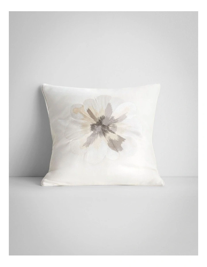 Tilda Square Cushion in Snow image 1