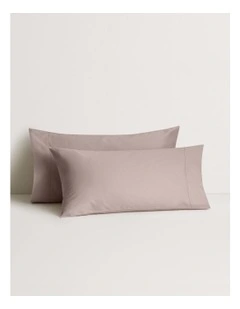 Hotel Luxury Pillowcase Pair in Heather