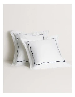 Belgrave Tailored European Pillowcase in Midnight