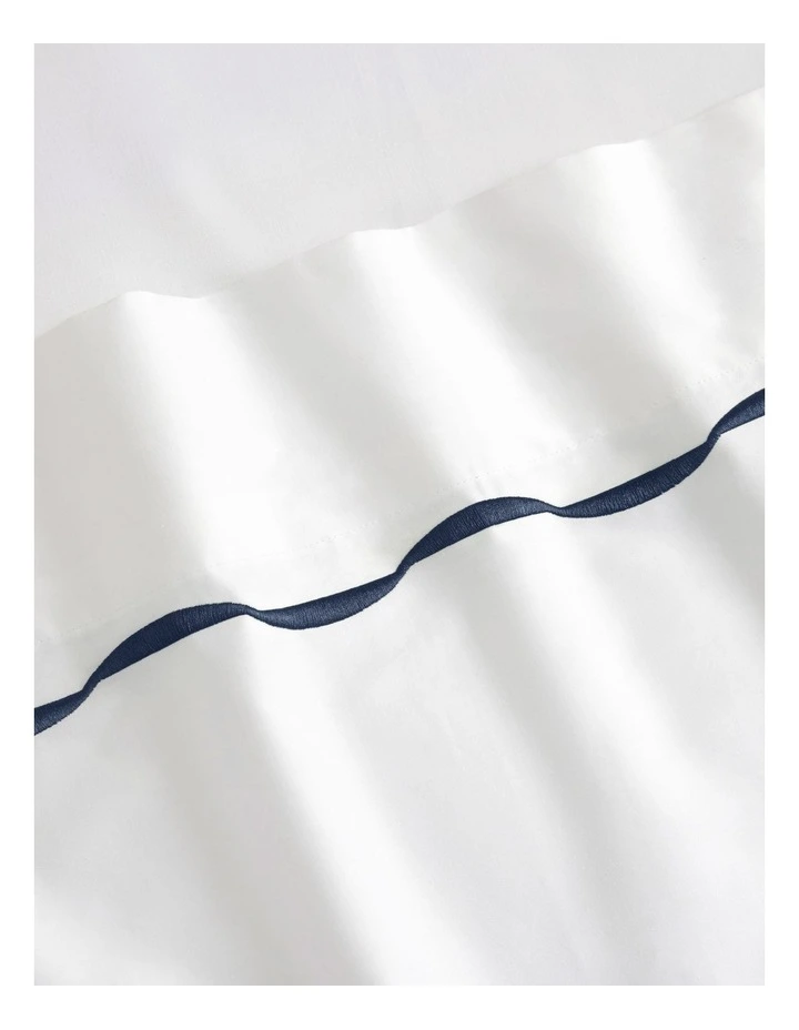 Belgrave Tailored Pillowcase Pair in Midnight image 3