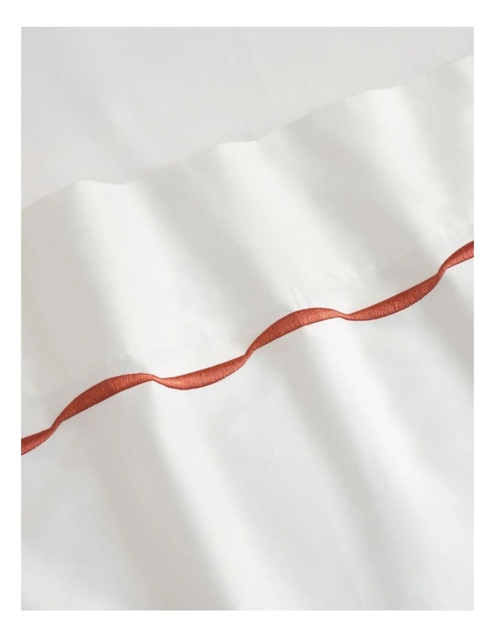 Belgrave Tailored Pillowcase Pair in Relish image 3