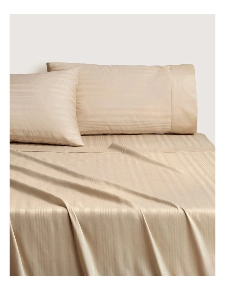 Newmark Sheet Set in Almond image 1