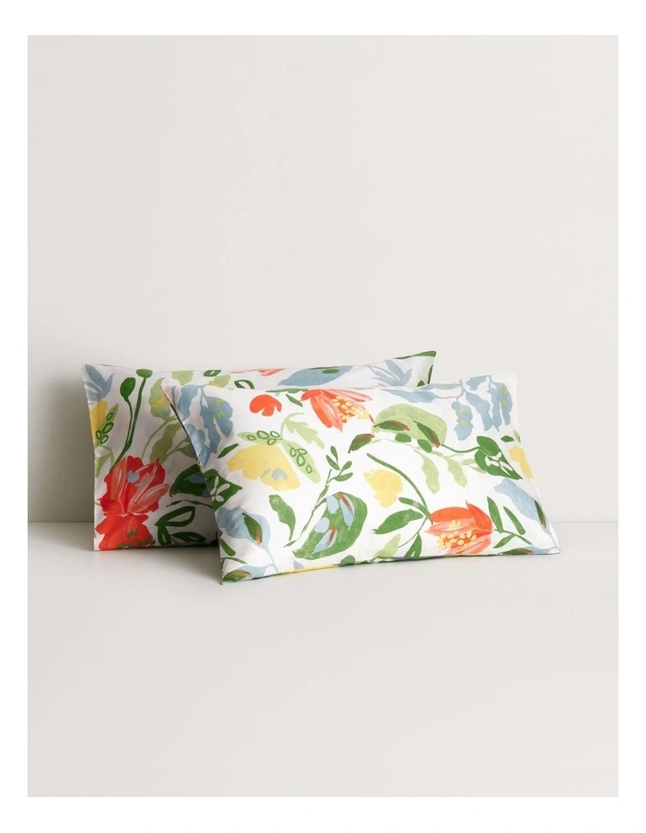 Santeri Pillowcase Pair in Multi image 1