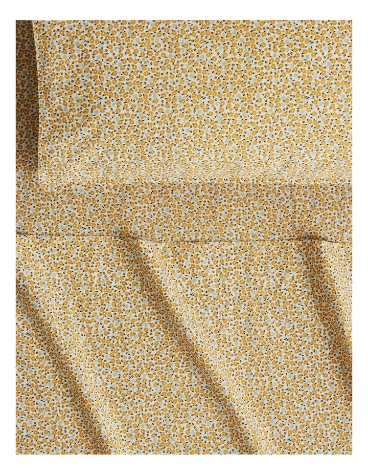 Sommerby Sheet Set in Ochre image 2