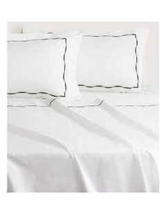 Belgrave Flat Sheet in Vine