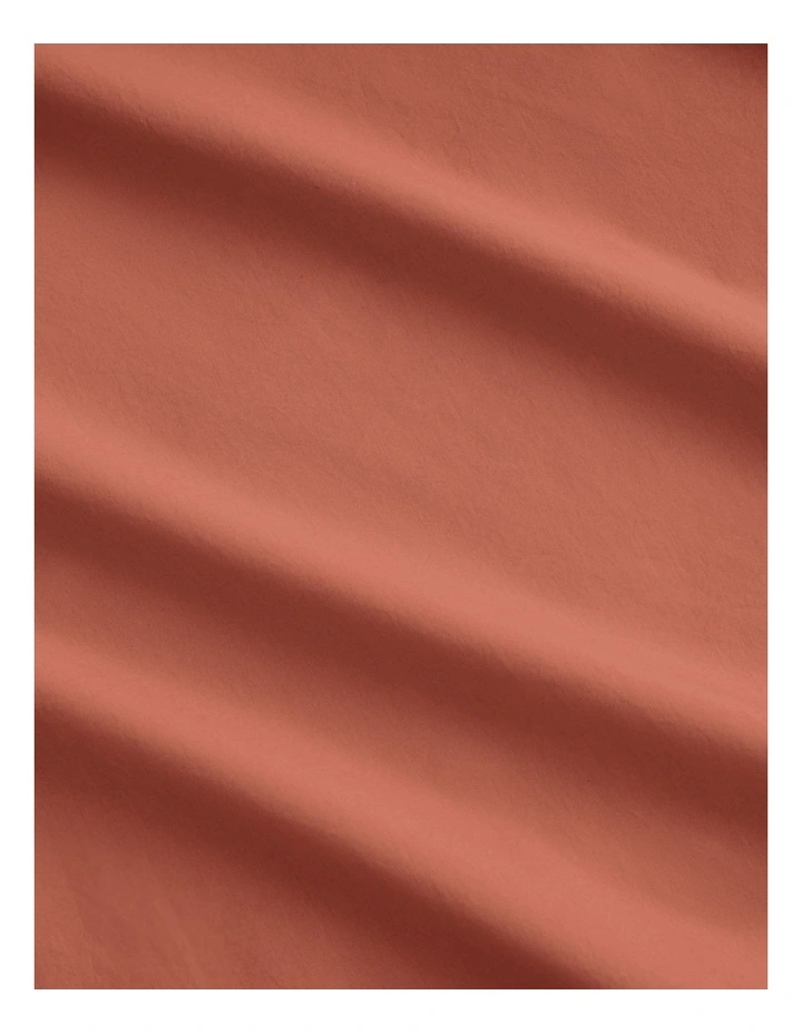 Bayley Washed Percale Sheet Set in Relish image 3