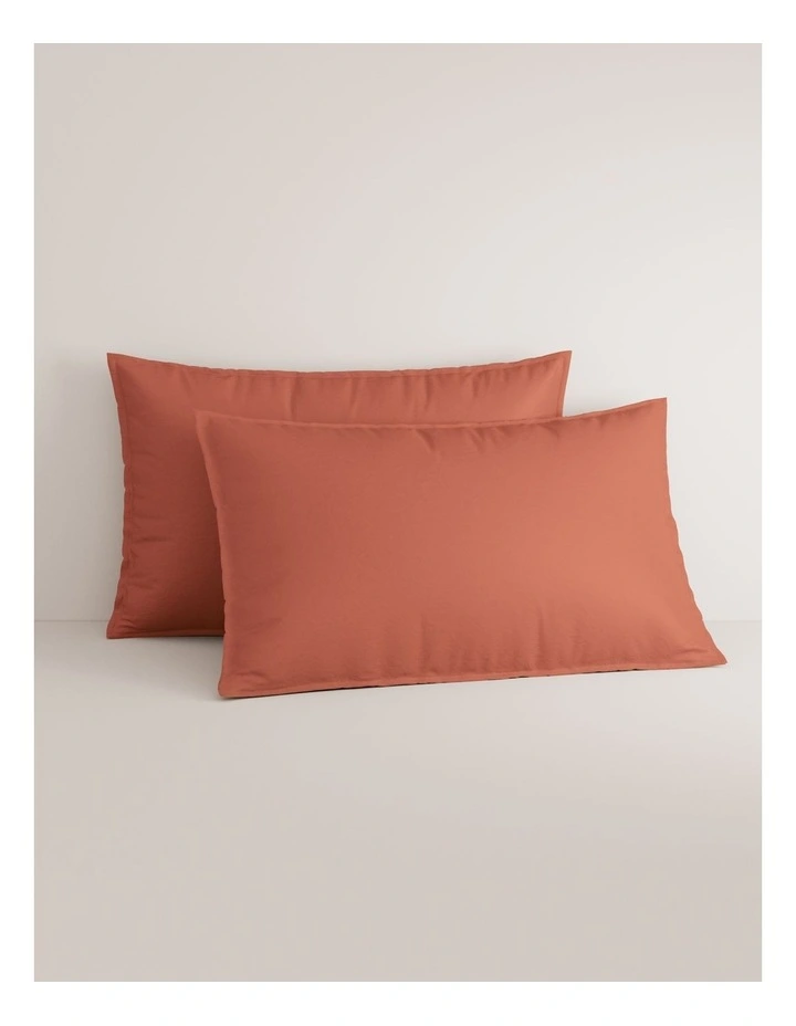 Bayley Washed Percale Sheet Set in Relish image 4