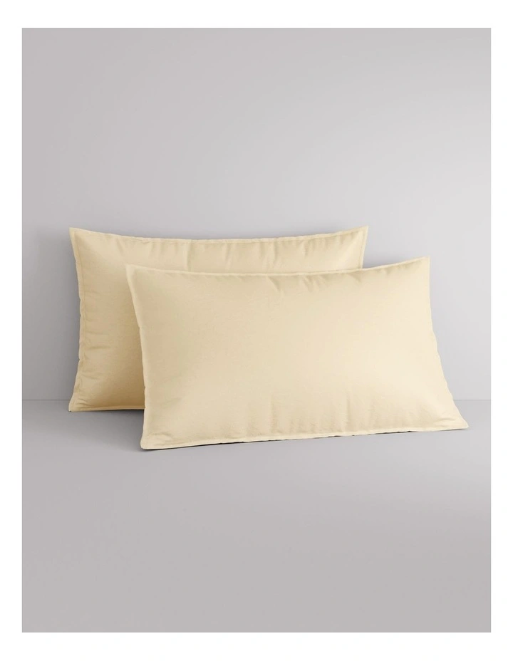Bayley Washed Percale Sheet Set in Brulee image 4