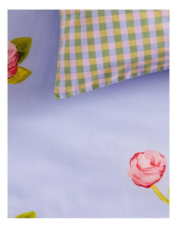Emmery Quilt Cover Set in Lilac Haze image 2