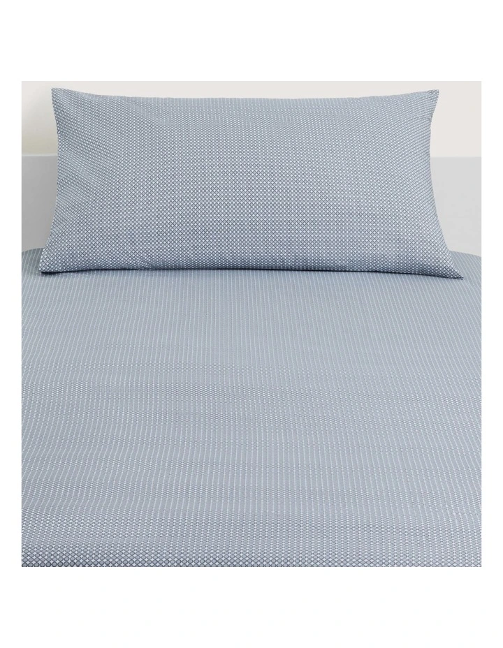 Lockie Fitted Sheet Set in Atlantic image 1