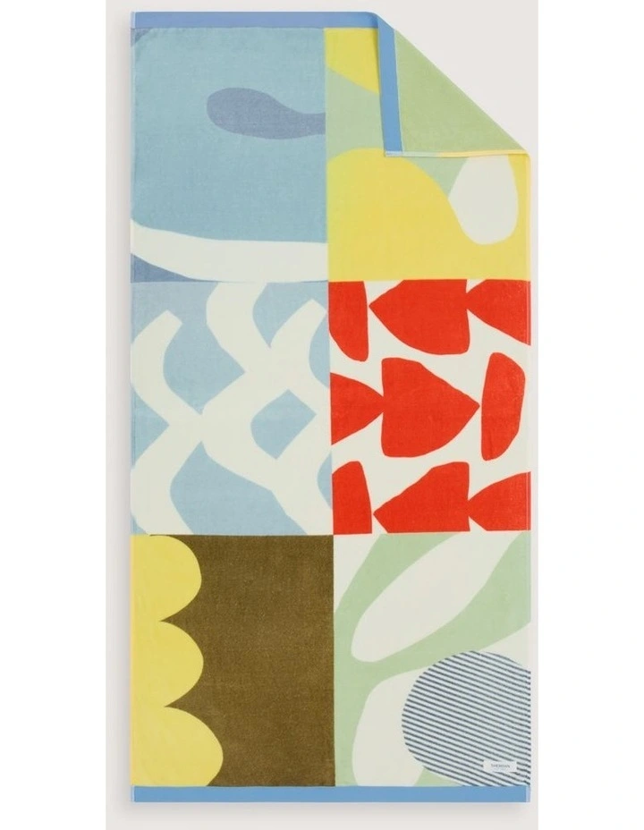 Sunbay Beach Towel in Multi image 1