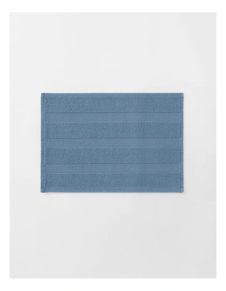 Alvar Bath Mat in Orient Blue image 1
