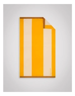 Apolle Beach Towel in Yellow