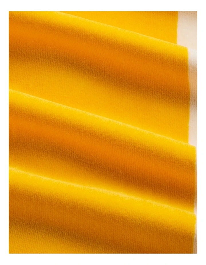 Apolle Beach Towel in Yellow image 3