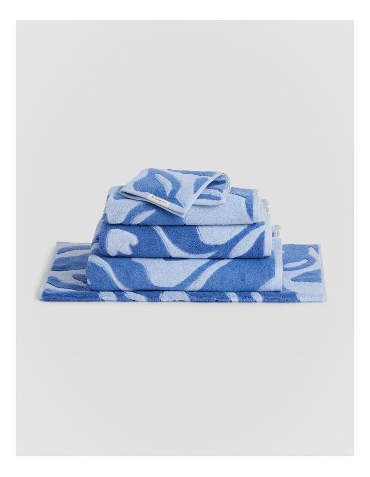 Bofleur Towel Collection in Skylight image 1