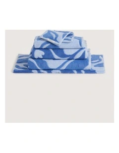 Bofleur Towel Collection in Skylight