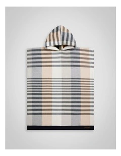 Elmore Beach Poncho in Ebony