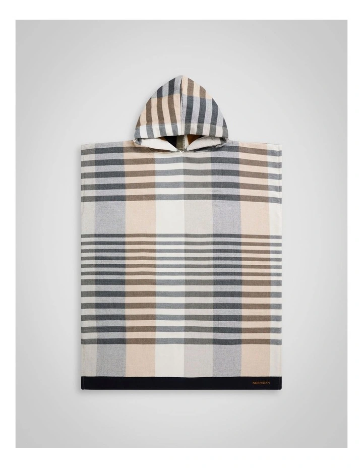 Elmore Beach Poncho in Ebony image 1