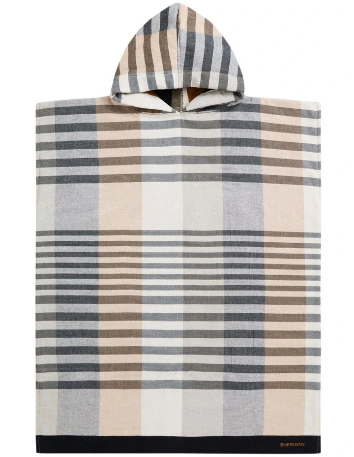 Elmore Beach Poncho in Ebony image 1