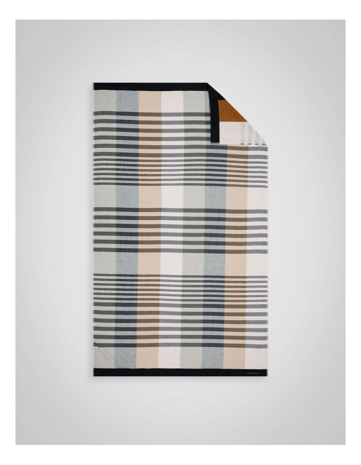 Elmore Beach Towel in Ebony image 1