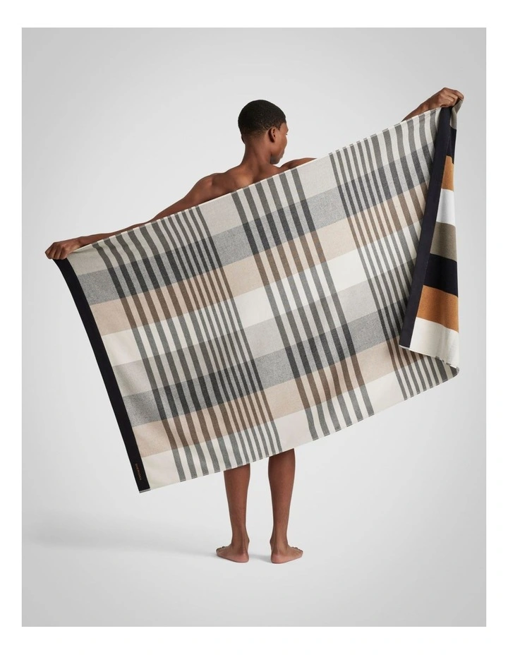 Elmore Beach Towel in Ebony image 2