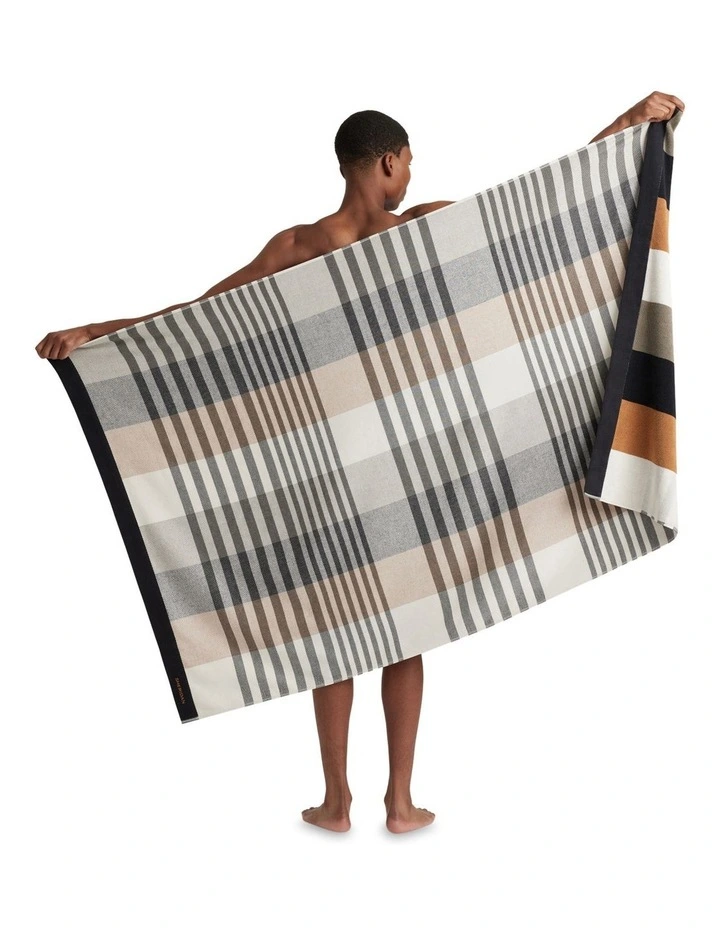 Elmore Beach Towel in Ebony image 2