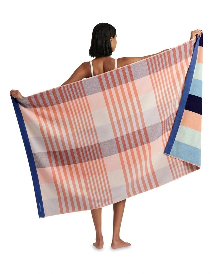 Elmore Beach Towel in French Navy image 2