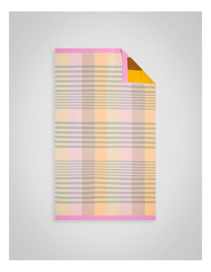 Elmore Beach Towel in Lemoncello image 1